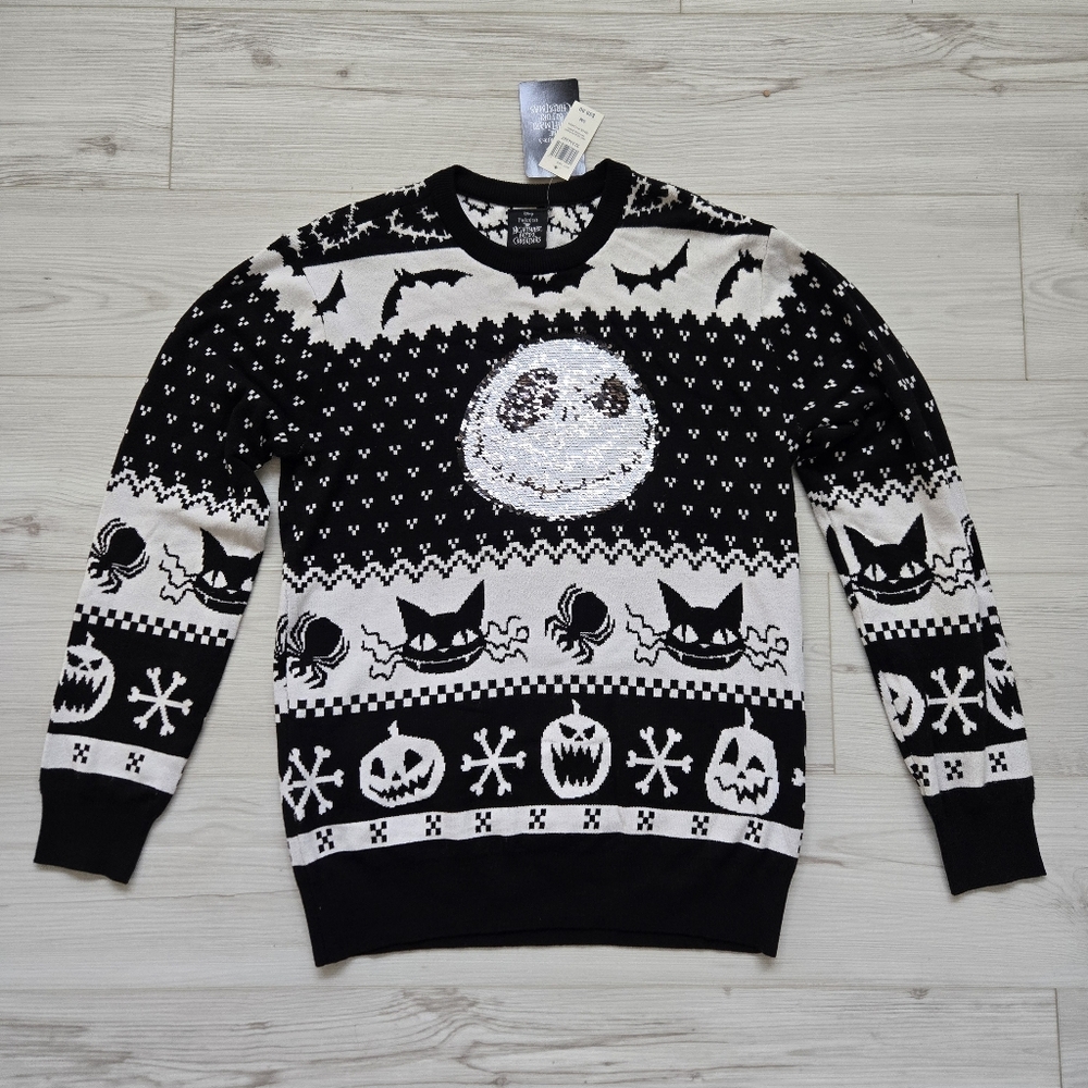 Disney | Nightmare Before Christmas - Jack Skellington Sequin Christmas Sweater
